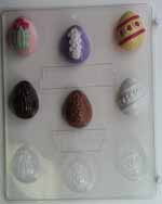 Small mixed variety of egg designs E107