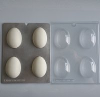 Small Blank Easter Egg Chocolate Mold E143