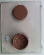 Blank circle lid w/ Box AO101