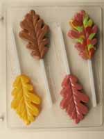 Long Autumn Leaf Lollipop AO177