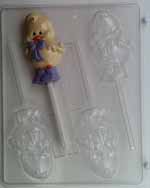 Cute duck w/ bow & galoshes E105