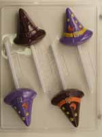 Witch's hat decorat...