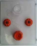 Small pumpkins, 2 ea.- base and top T008