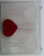 Medium flat heart V020