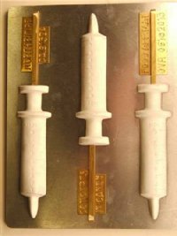 Syringe Lollipop Candy Mold OVR061